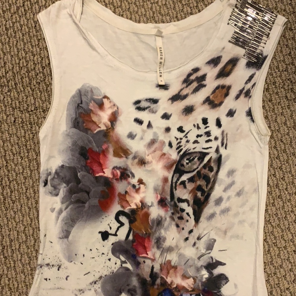 KAREN MILLEN TANK TOP  S-4